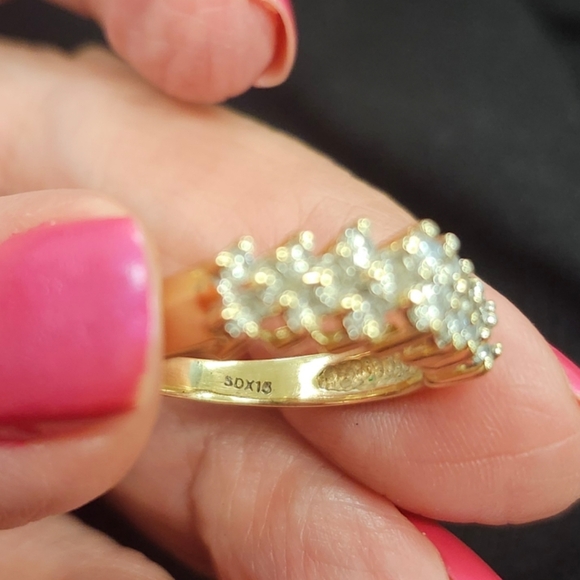 SALE💥14k Diamond Anniversary Ring - Picture 13 of 13